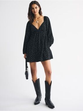 Abercrombie & Fitch Black Mini Dress — Classic Little Black